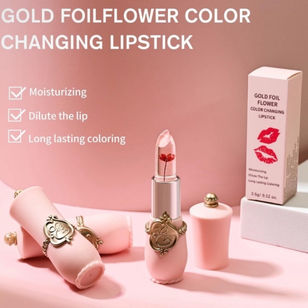 Color Changing Flower Lipstick - Picture 10 of 15